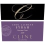 Cline Cool Climate Syrah 2009 Front Label
