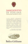 Badia a Coltibuono Sangioveto 2006 Front Label