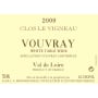 Chateau Gaudrelle Vouvray Clos le Vigneau 2009 Front Label