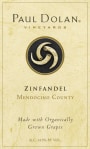 Paul Dolan Vineyards Zinfandel 2009 Front Label