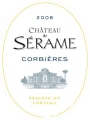 Chateau Serame Corbieres 2006 Front Label