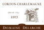 Domaine Marius Delarche Corton-Charlemagne 2013 Front Label