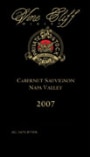 Vine Cliff Private Stock 16 Rows Cabernet Sauvignon 2007 Front Label