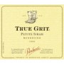 Parducci True Grit Reserve Petite Sirah 2008 Front Label