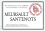Domaine Marquis d'Angerville Meursault Santenots Premier Cru 2011 Front Label