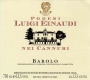 Luigi Einaudi Barolo Cannubi 2007 Front Label
