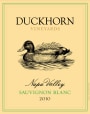 Duckhorn Sauvignon Blanc 2010 Front Label