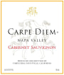 Carpe Diem Cabernet Sauvignon 2008 Front Label