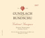 Gundlach Bundschu Cabernet Sauvignon 2007 Front Label