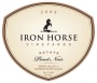 Iron Horse Estate Pinot Noir 2009 Front Label