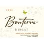 Bonterra Muscat (375ML half-bottle) 2009 Front Label