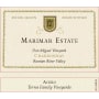 Marimar Estate Don Miguel Vineyard Acero Chardonnay 2009 Front Label