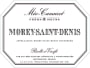 Domaine Meo-Camuzet Morey-Saint-Denis 2012 Front Label