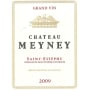 Chateau Meyney  2009 Front Label
