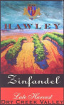 Hawley Late Harvest Zinfandel 2013 Front Label