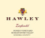 Hawley Ponzo Vineyard Zinfandel 2014 Front Label