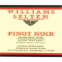Williams Selyem Allen Vineyard Pinot Noir 2009 Front Label