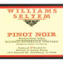 Williams Selyem Rochioli Riverblock Vineyard Pinot Noir 2009 Front Label
