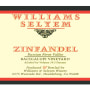 Williams Selyem Bacigalupi Vineyard Zinfandel 2009 Front Label