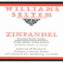 Williams Selyem Forchini Vineyard Zinfandel 2009 Front Label