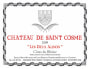 Chateau de Saint Cosme Cotes du Rhone Les Deux Albion 2009 Front Label