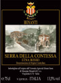 Benanti Serra Della Contessa Etna Rosso 2005 Front Label