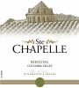 Ste. Chapelle Winemakers Riesling 2007 Front Label