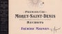 Frederic Magnien Morey-Saint-Denis Ruchots Premier Cru 2007 Front Label
