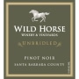 Wild Horse Unbridled Pinot Noir 2009 Front Label