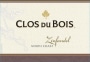 Clos du Bois Zinfandel 2009 Front Label