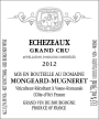 Mongeard-Mugneret Echezeaux Grand Cru 2012 Front Label