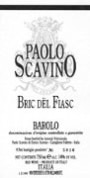 Paolo Scavino Barolo Bric del Fiasc (1.5 Liter Magnum) 2001 Front Label