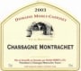 Morey-Coffinet Chassagne-Montrachet 2003 Front Label