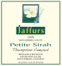 Jaffurs Thompson Vineyard Petite Sirah 2009 Front Label