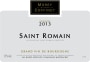 Morey-Coffinet Saint Romain 2013 Front Label