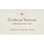 Cuvee du Vatican Chateauneuf-du-Pape Reserve Sixtine Blanc 2009 Front Label
