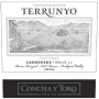 Terrunyo Carmenere 2008 Front Label