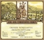 J.J. Christoffel Urziger Wurzgarten Riesling Spatlese 2009 Front Label