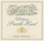 Chateau Puech-Haut Prestige Rouge 2009 Front Label