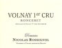 Domaine Nicolas Rossignol Volnay Ronceret Premier Cru 2010 Front Label