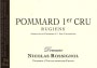 Domaine Nicolas Rossignol Pommard Rugiens Premier Cru 2010 Front Label