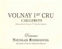 Domaine Nicolas Rossignol Volnay Premier Cru Caillerets 2013 Front Label