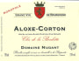 Domaine Nudant Aloxe-Corton Clos de la Boulotte Monopole 2011 Front Label