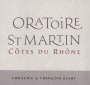 Dom. Oratoire St Martin Cotes du Rhone 2011 Front Label