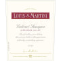 Louis Martini Alexander Valley Cabernet Sauvignon 2008 Front Label