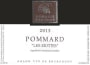 Domaine Parigot Pommard Les Riottes 2013 Front Label