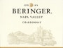 Beringer Napa Valley Chardonnay 2010 Front Label