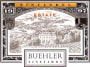 Buehler Estate Zinfandel 1996 Front Label