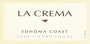 La Crema Sonoma Coast Chardonnay (375ML half-bottle) 2009 Front Label