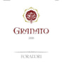 Foradori Granato 2008 Front Label
